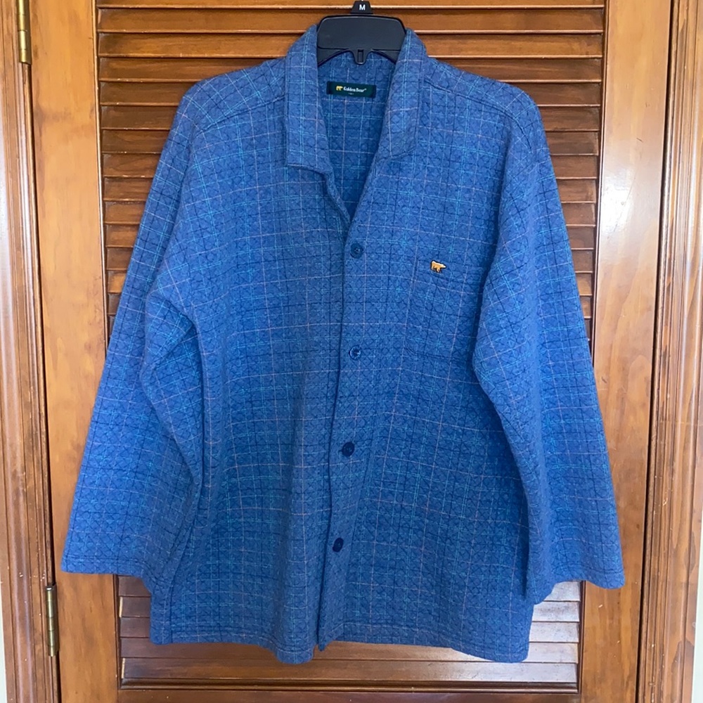Golden Bear Quilted Shirt Jacket